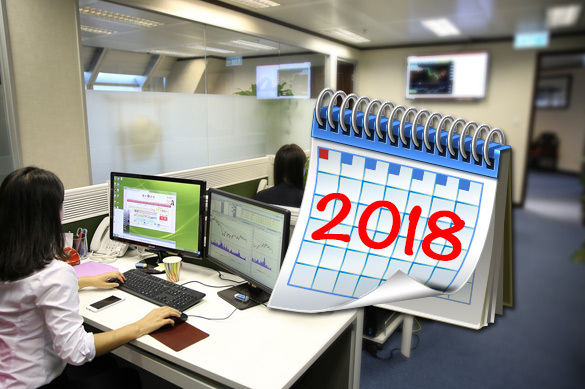 Минтруд предложил даты новогодних и майских каникул в 2018 году